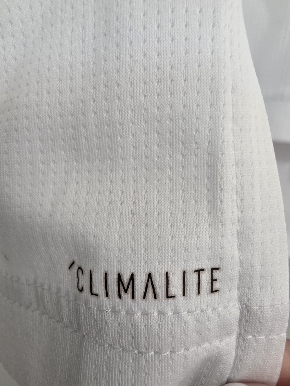adidas White Tank Top with Black Logo - Picture 4 of 7